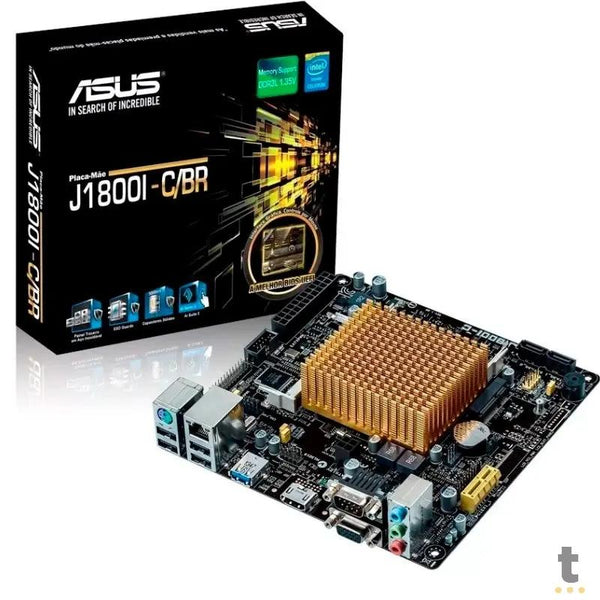 Placa mae integ. Asus intel celeron j1800-c/br d3-s