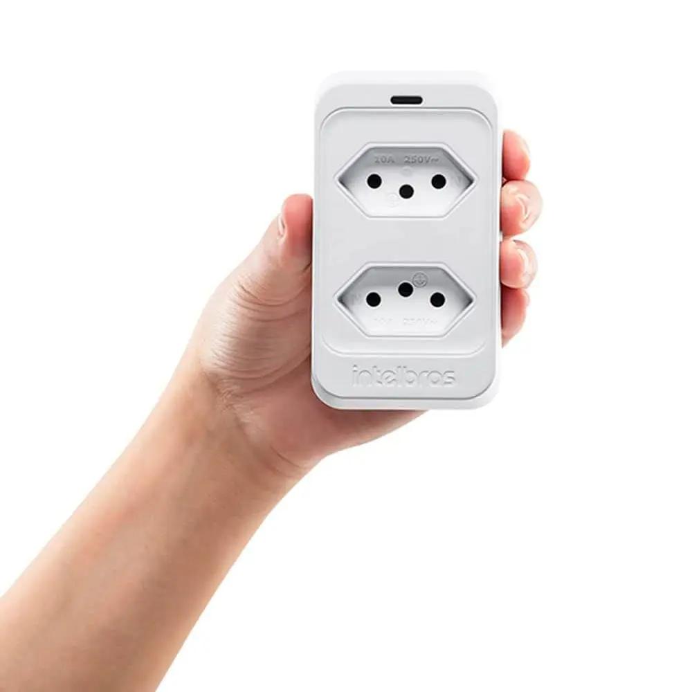 Plug de Tomada Proteção Elétrica Intelbras EPS 302 BR - 4824504 Truedata
