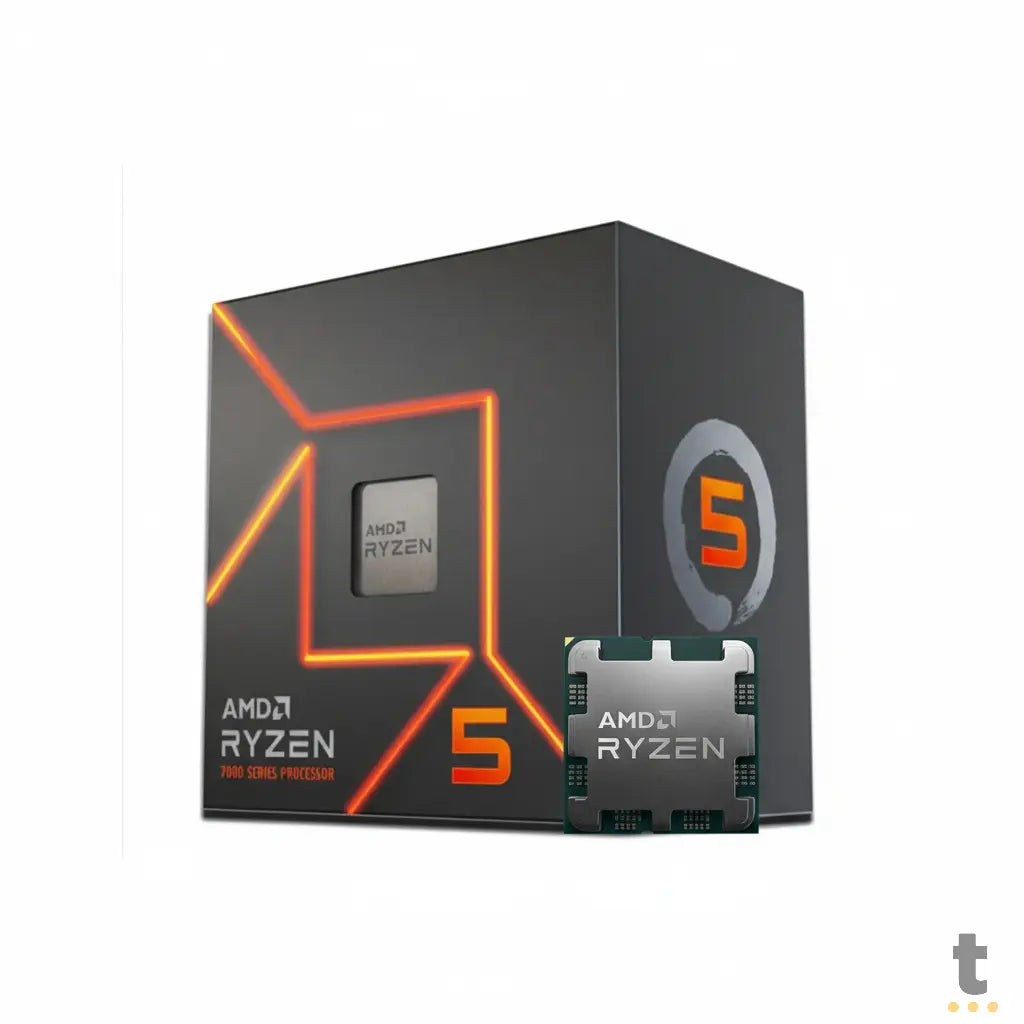 Processador Amd Ryzen 5 7600 5.1Ghz Turbo 32mb Cache Socket Am5 - 100-100001015BOX Truedata