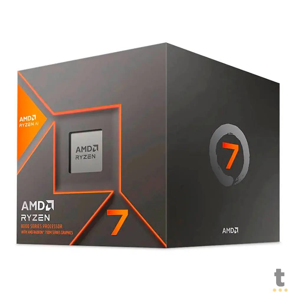 Processador Amd Ryzen 7 8700G 5.1Ghz 16mb Cache Socket Am5 (Com Video Integrado) -  100100001236BOX Truedata
