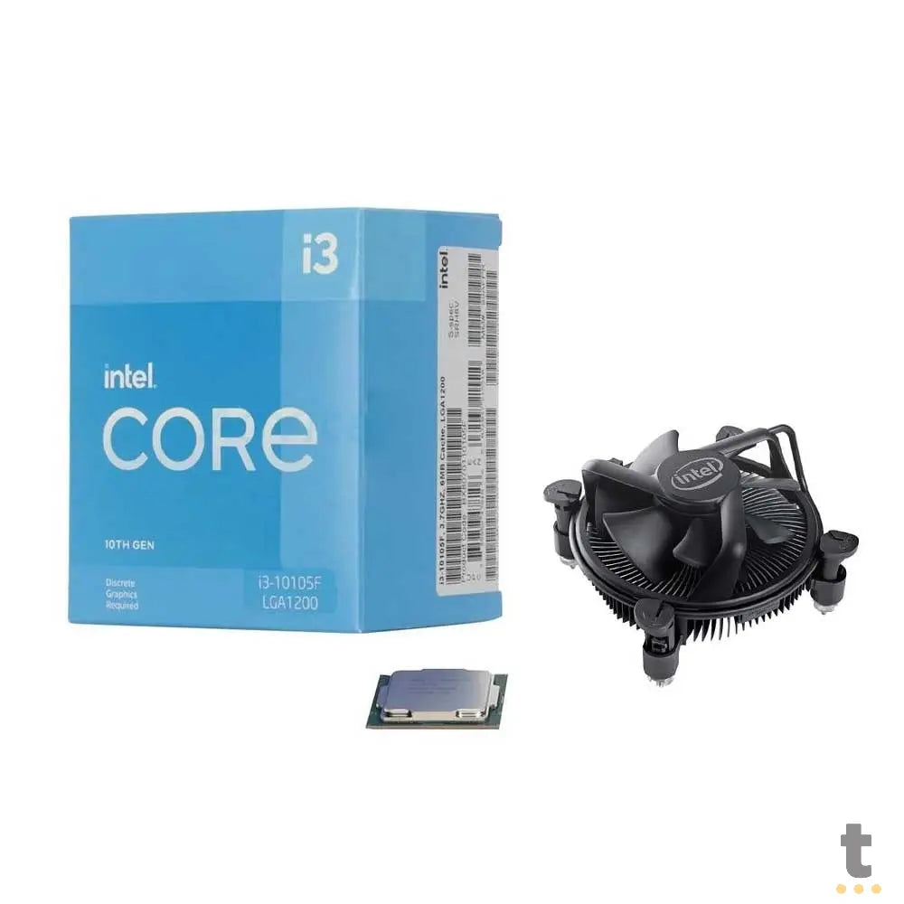 Processador Intel Core I3-10105F 3.7ghz 6mb 10a Geração Lga 1200 S/ Placa Grafica - BX8070110105F Truedata