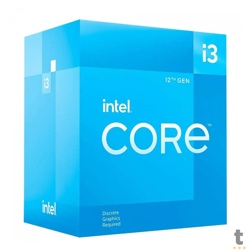 Processador Intel Core I3-12100 3.3ghz (4.3Ghz Turbo) 12mb 12a Geração Lga 1700 - BX8071512100 Truedata