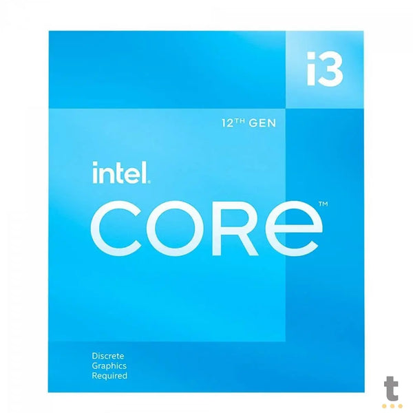 Processador Intel Core I3-12100 3.3ghz (4.3Ghz Turbo) 12mb 12a Geração Lga 1700 - BX8071512100