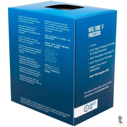 Processador Intel Core I7-7700 3.6-4.2ghz 8mb Cache Lga 1151 Truedata