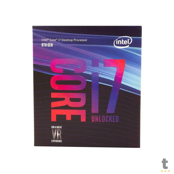 Processador Intel Core I7-8700k 3.7-4.7ghz 12mb Cache Lga 1151 -Bx80684i78700k
