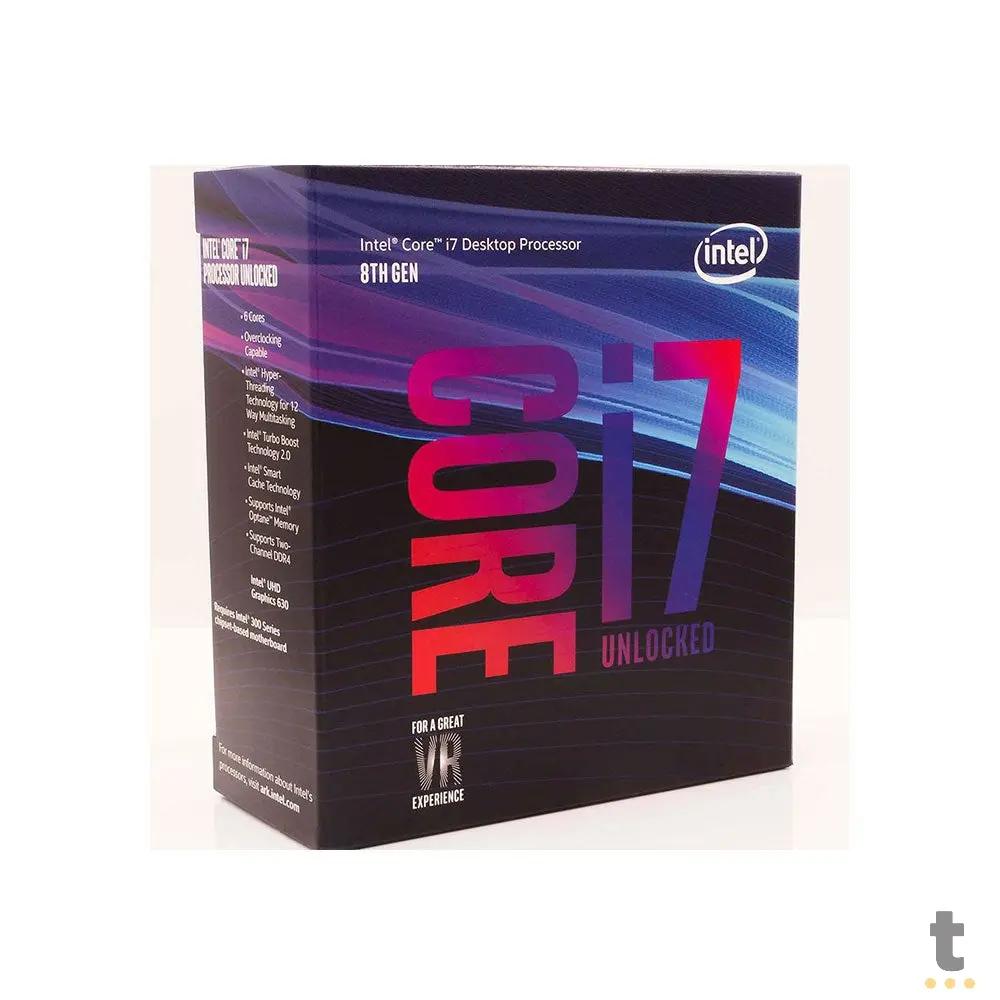 Processador Intel Core I7-8700k 3.7-4.7ghz 12mb Cache Lga 1151 -Bx80684i78700k Truedata