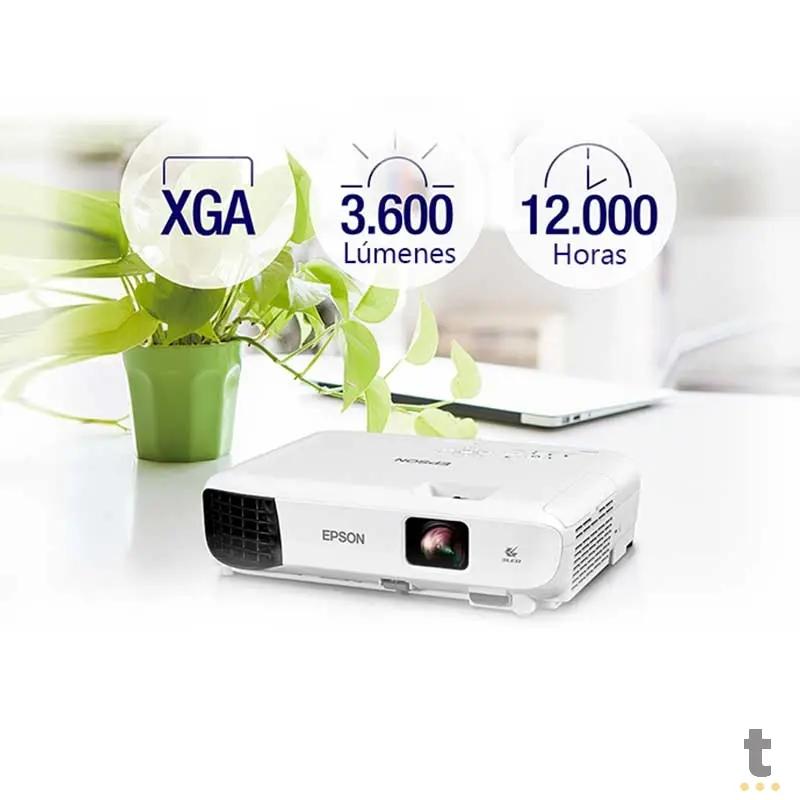 Projetor Epson Powerlite E10+ XGA 1024x768 3600 Lumens - V11H975021 Truedata
