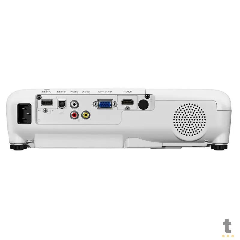 Projetor Epson Powerlite S41+ SVGA 800x600 V11h842024 - 3300 Lumens Truedata