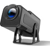 Projetor Hy320 Full HD 1080P 4K Wi-fi 6 Android 13 C/ Controle Remoto Preto Truedata