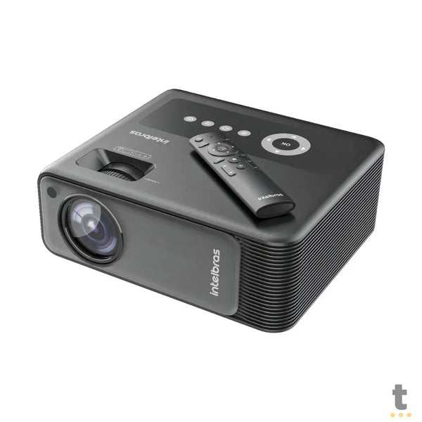 Projetor Intelbras PFL 6520 Full HD 7400 Lumens LED HDMI Usb Wi-fi 200 Pols