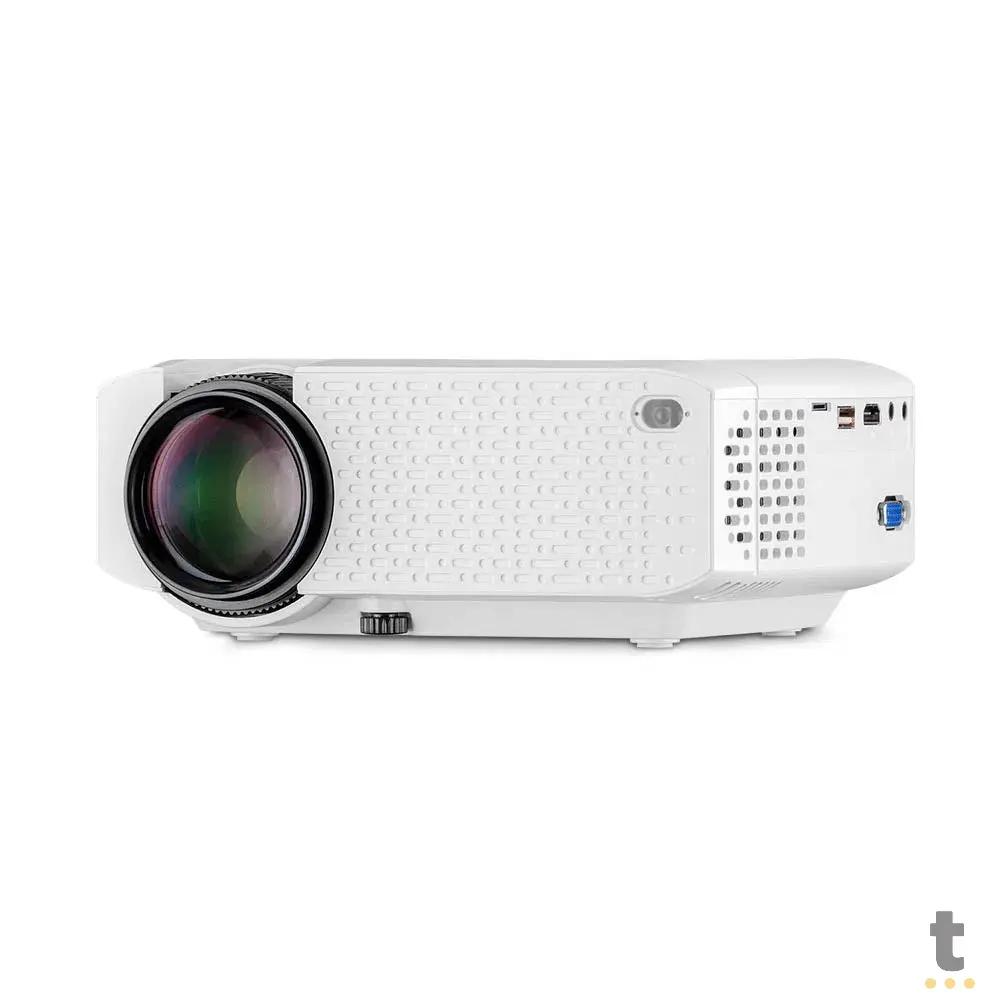 Projetor Smart Screen Linux Multilaser 1800 Lumens (800X480) Branco - PJ002 Truedata