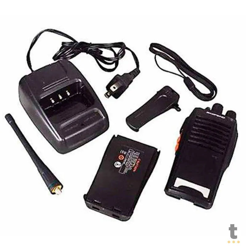 Radio De Comunicacao Walkie Talkie Baofeng Bf777s 15km Preto Truedata