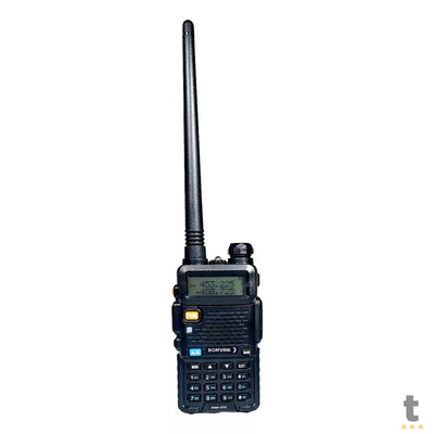 Radio De Comunicacao Walkie Talkie Bomvink Preto - BOM-5701