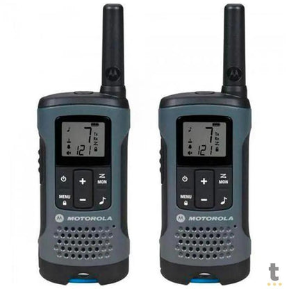 Radio De Comunicacao Walkie Talkie Motorola Talkabout T200br 32 Km Cinza Truedata