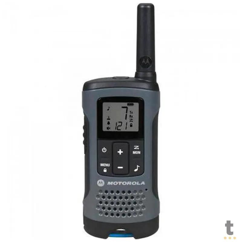 Radio De Comunicacao Walkie Talkie Motorola Talkabout T200br 32 Km Cinza Truedata