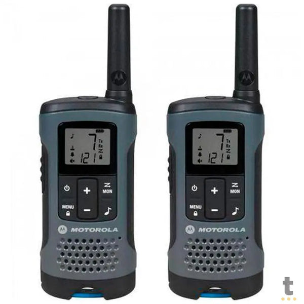 Radio De Comunicacao Walkie Talkie Motorola Talkabout T200br 32 Km Cinza