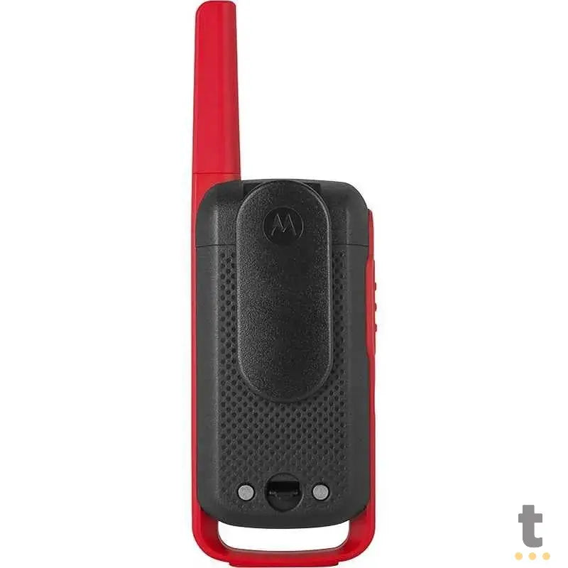 Radio De Comunicacao Walkie Talkie Motorola Talkabout T210br 32 Km Vermelho Truedata