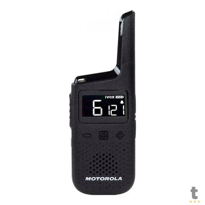 Radio De Comunicacao Walkie Talkie Motorola Talkabout T38br 32 Km Preto Truedata