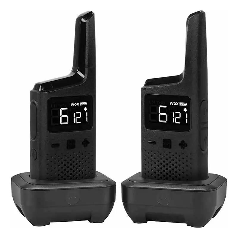 Radio De Comunicacao Walkie Talkie Motorola Talkabout T38br 32 Km Preto Truedata