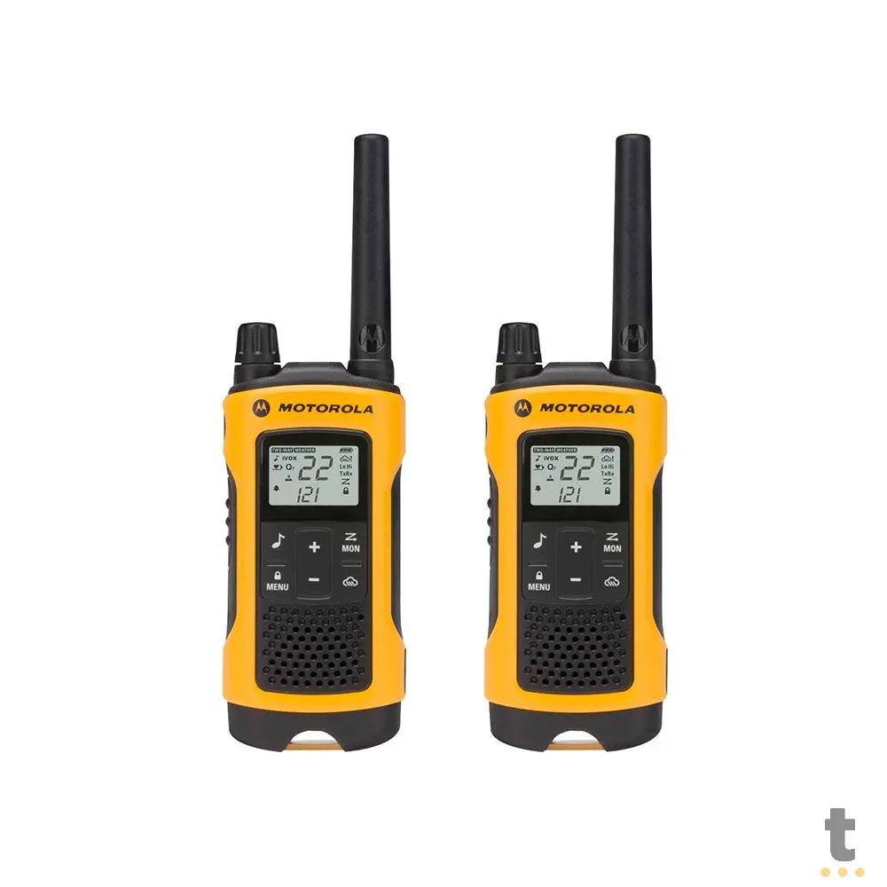 Radio De Comunicacao Walkie Talkie Motorola Talkabout T400br 35 Km Amarelo Truedata