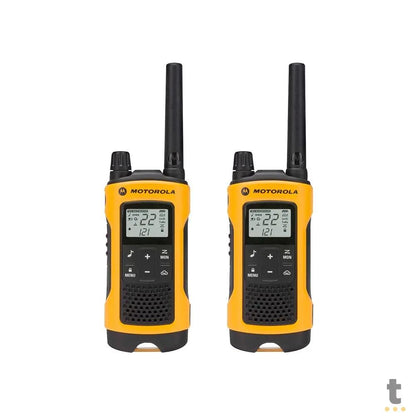 Radio De Comunicacao Walkie Talkie Motorola Talkabout T400br 35 Km Amarelo Truedata