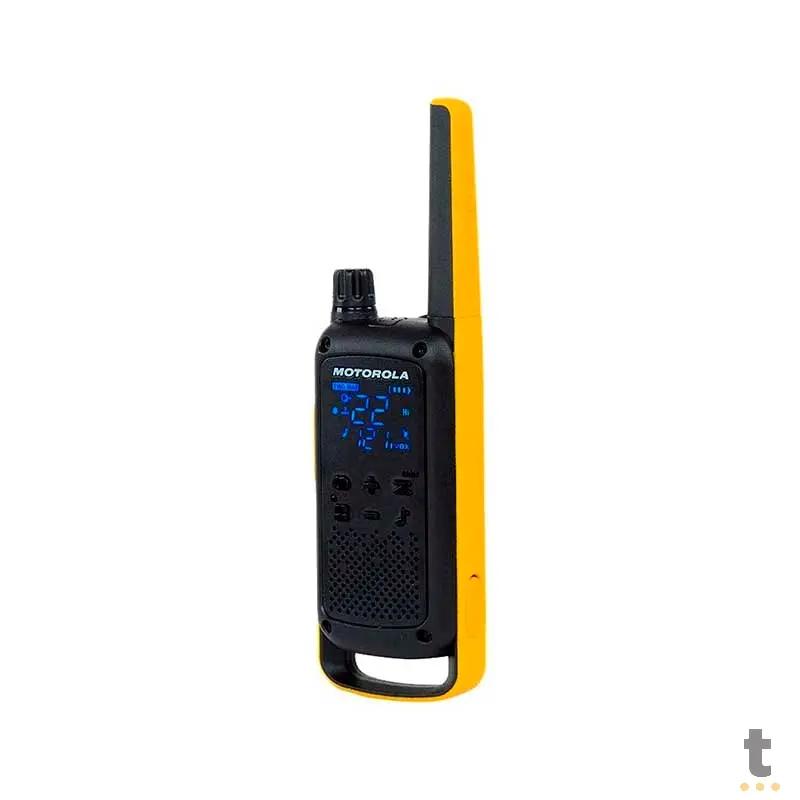 Radio De Comunicacao Walkie Talkie Motorola Talkabout T470br 35 Km Amarelo/Preto Truedata