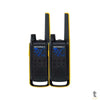 Radio De Comunicacao Walkie Talkie Motorola Talkabout T470br 35 Km Amarelo/Preto Truedata