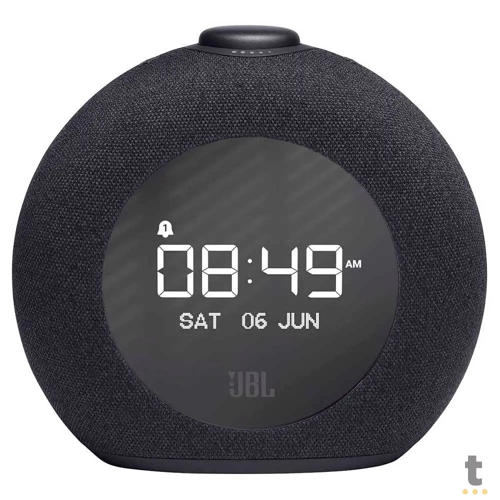 Rádio-Relógio Portátil Bluetooth JBL Horizon 2 10W Preta - JBLHORIZON2BLKBR Truedata