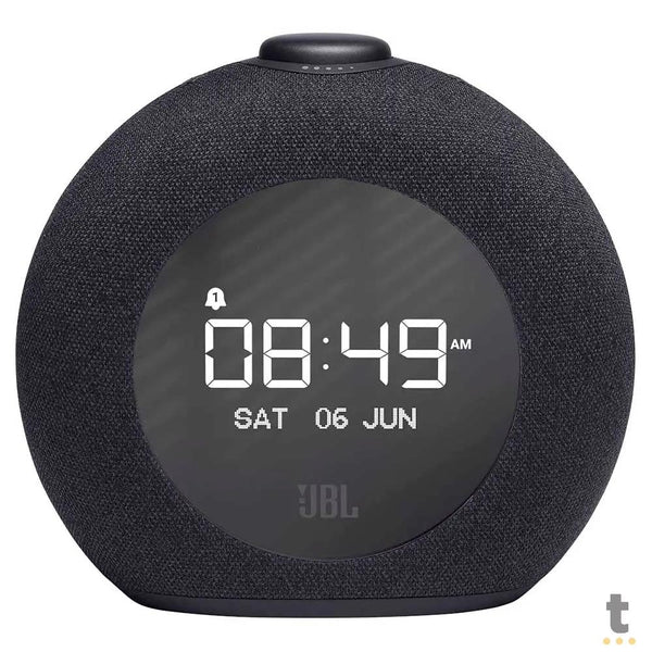 Rádio-Relógio Portátil Bluetooth JBL Horizon 2 10W Preta - JBLHORIZON2BLKBR