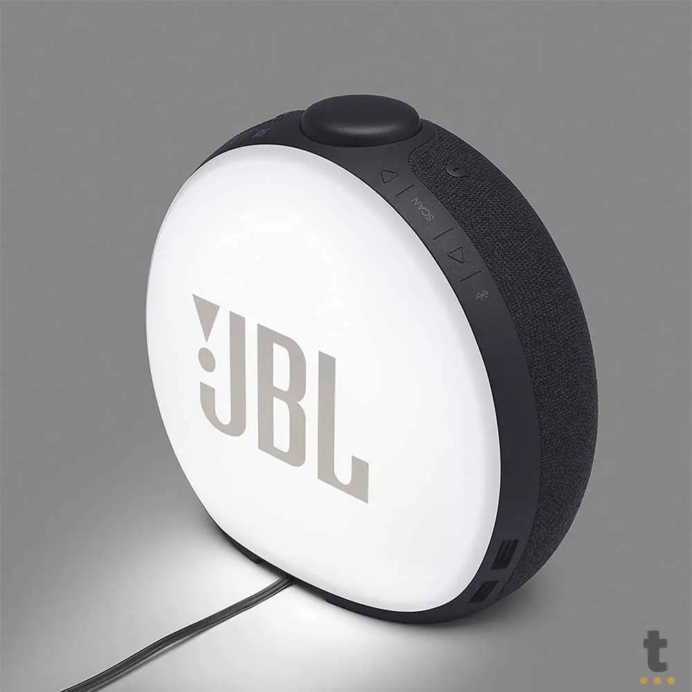 Rádio-Relógio Portátil Bluetooth JBL Horizon 2 10W Preta - JBLHORIZON2BLKBR Truedata