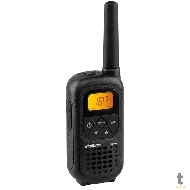 Radio de Comunicação Walkie Talkie Intelbras 20KM RC4002 - 4528103 Truedata