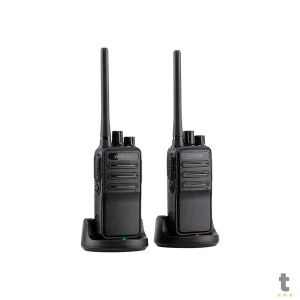 Radio de Comunicação Walkie Talkie Intelbras Rc3002 G2 20 Km Preto - 4163002