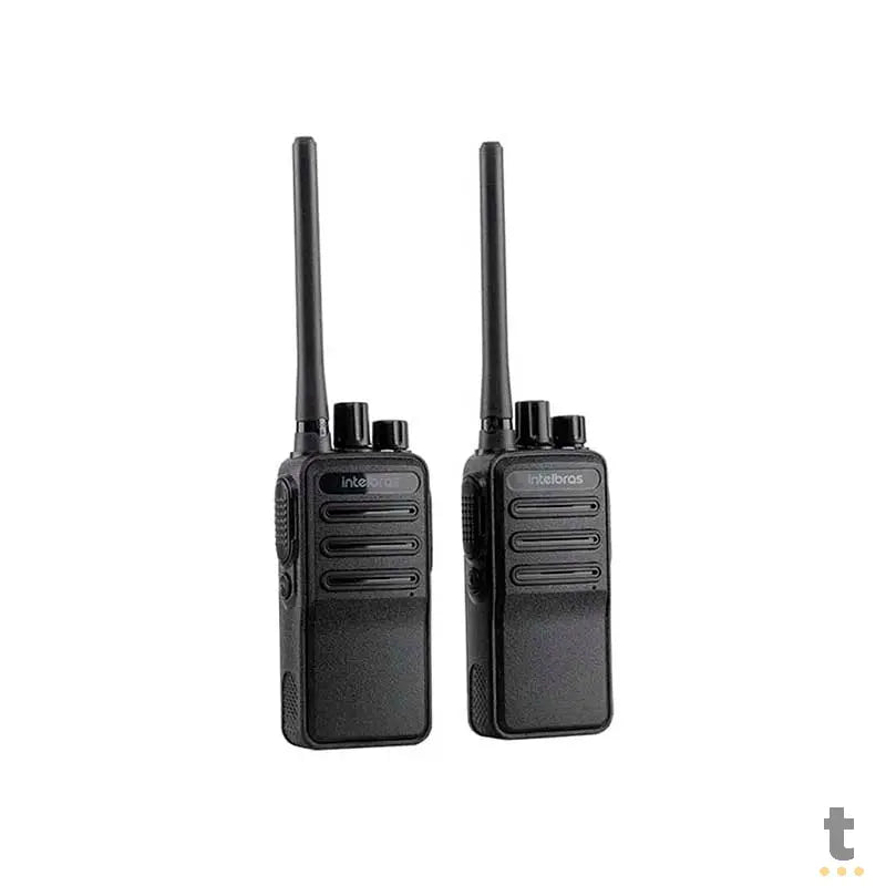 Radio de Comunicação Walkie Talkie Intelbras Rc3002 G2 20 Km Preto - 4163002 Truedata