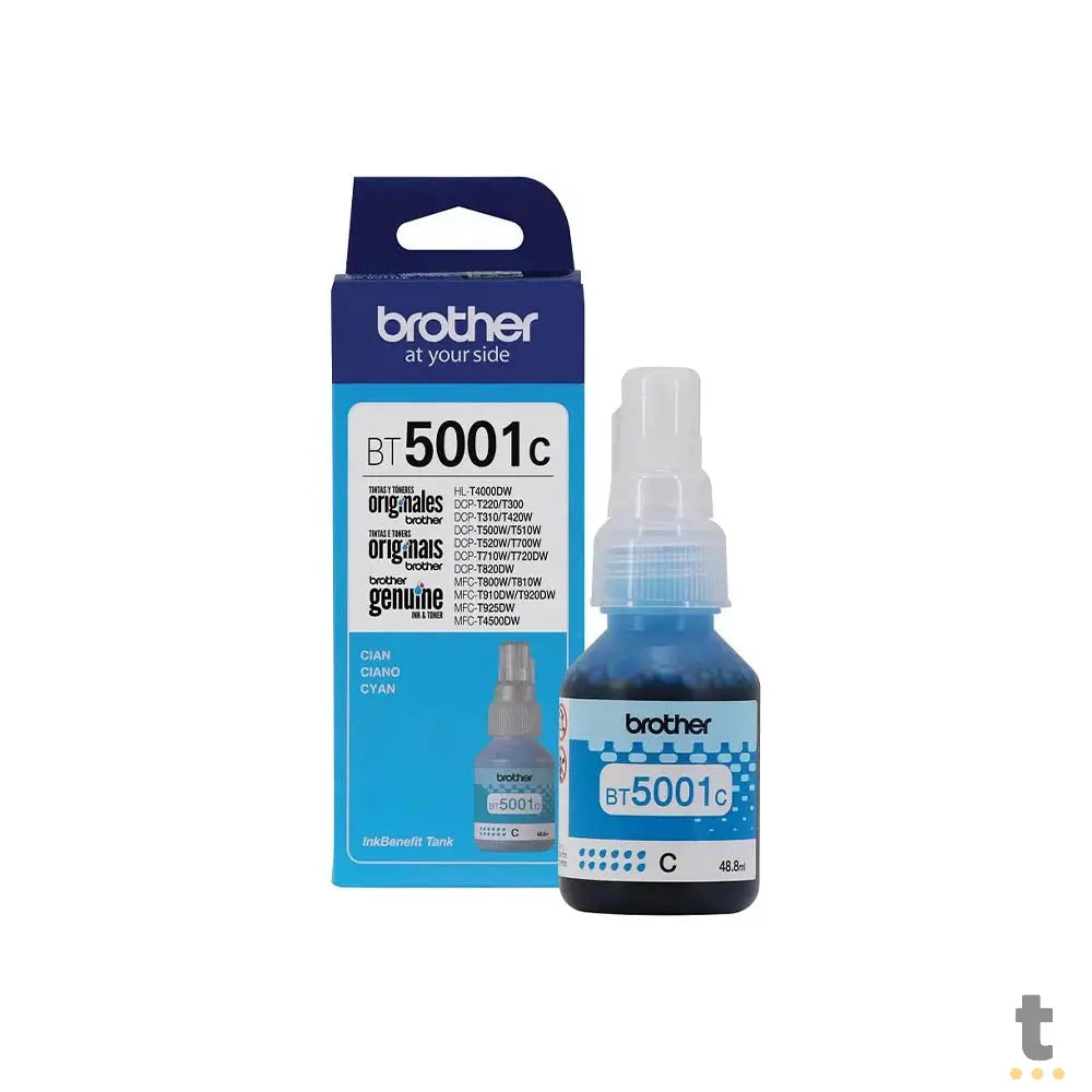 Refil De Tinta Brother 5K Ciano - BT5001C Truedata