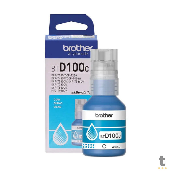 Refil De Tinta Brother 5K Ciano - BTD100C