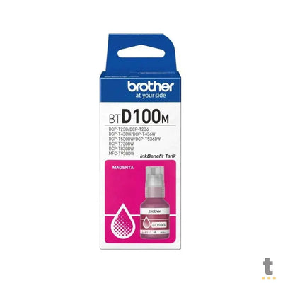 Refil De Tinta Brother 5K Magenta - BTD100M