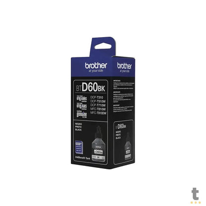 Refil De Tinta Brother 6.5K Preto - BTD60BK Truedata