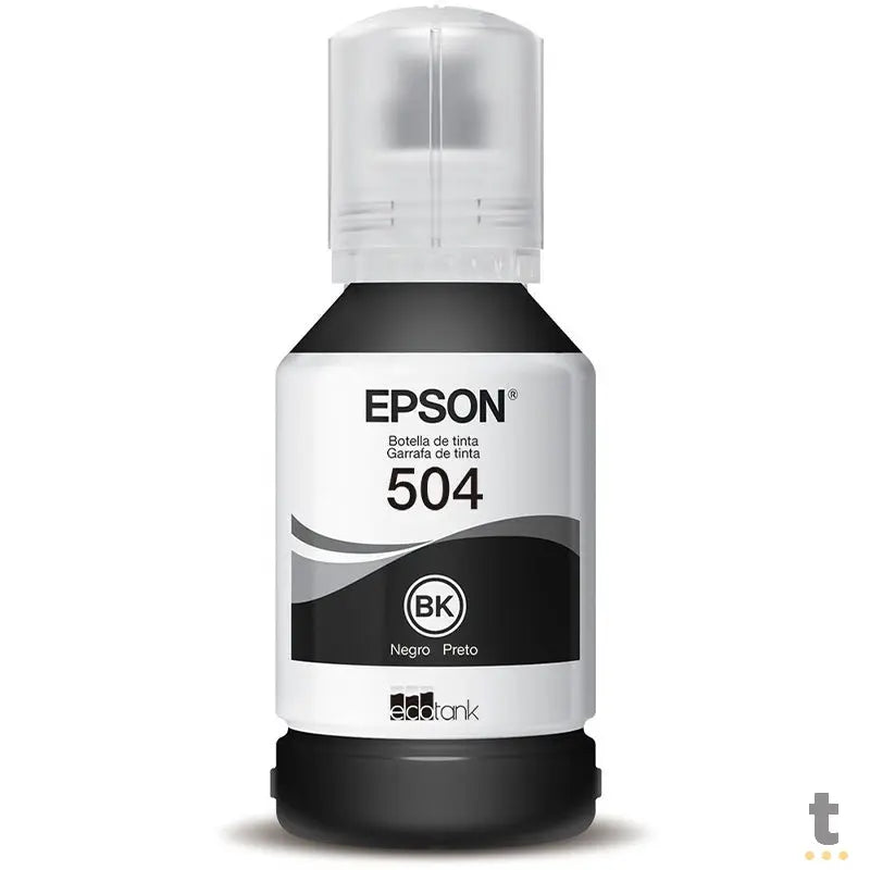 Refil De Tinta Epson T504120-Al 127ml Preto - P/ L4150 L4160 L6171 L6161 L6191 Truedata