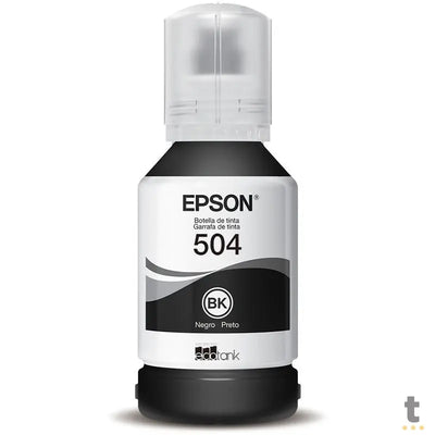 Refil De Tinta Epson T504120-Al 127ml Preto - P/ L4150 L4160 L6171 L6161 L6191