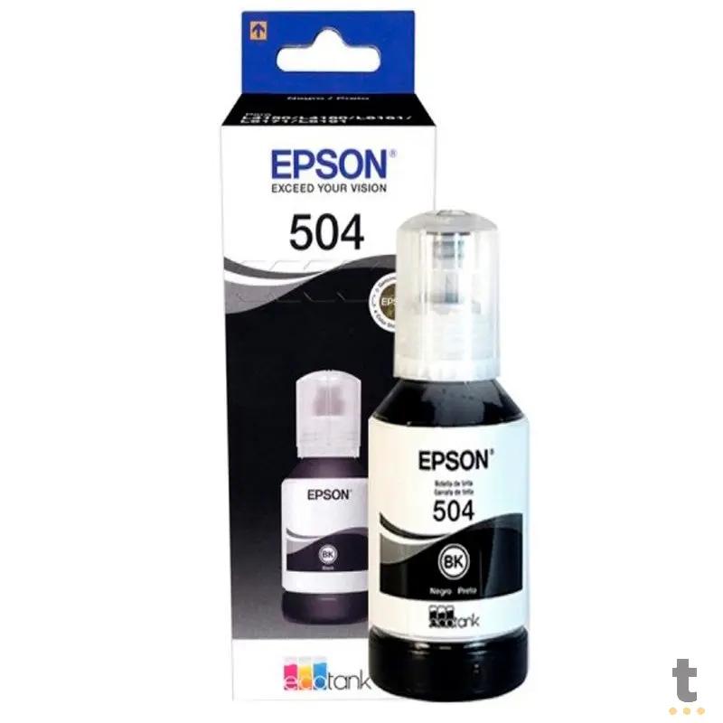 Refil De Tinta Epson T5041al L4150 70ml - Preto Laserteck Compativel - P/ L4150 L4160 L6171 L6161 L6191 Truedata