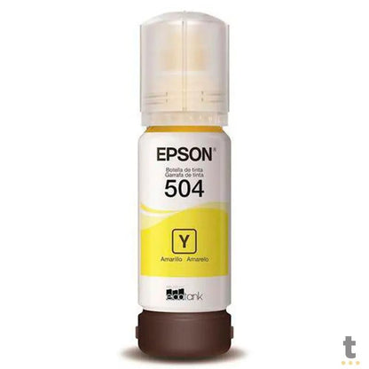 Refil De Tinta Epson T504420 65ml - Amarelo - P/ L4150 L4160 L6171 L6161 L6191 Truedata