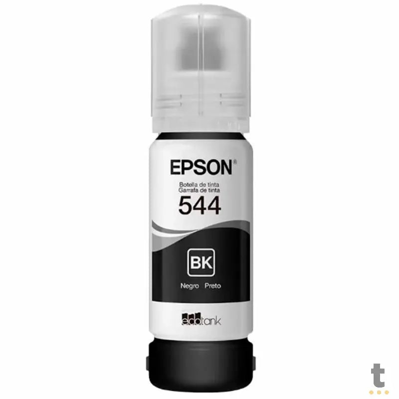 Refil De Tinta Epson T544120 65ml - Preto - P/ L3150 L3250 L3110 L5190 Truedata