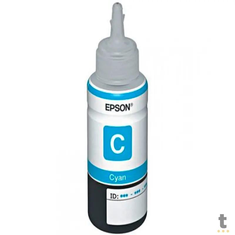 Refil De Tinta Epson T6642 70ml - Ciano Compativel - P/ L110 L120 L200 L395 L1300 Truedata