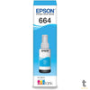 Refil De Tinta Epson T664220 70ml - Ciano - P/ L110 L120 L200 L395 L1300 Truedata
