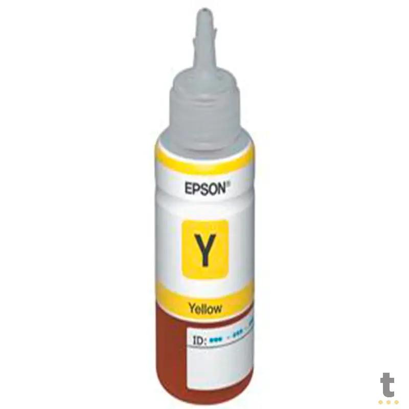 Refil De Tinta Epson T6644 70ml - Amarelo Compativel - P/ L110 L120 L200 L395 L1300 Truedata