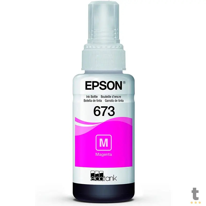 Refil De Tinta Epson T673320 - Magenta Para L800 L805 L810 L1800 Truedata