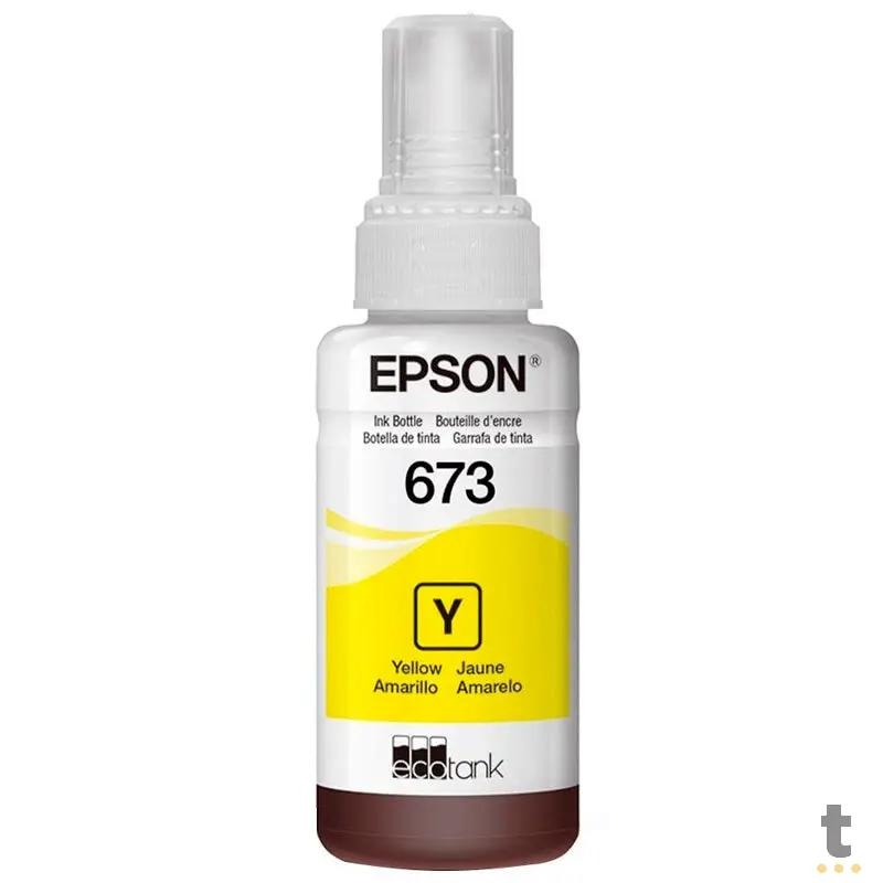 Refil De Tinta Epson T673420 - Amarelo Para L800 L805 L810 L1800 Truedata