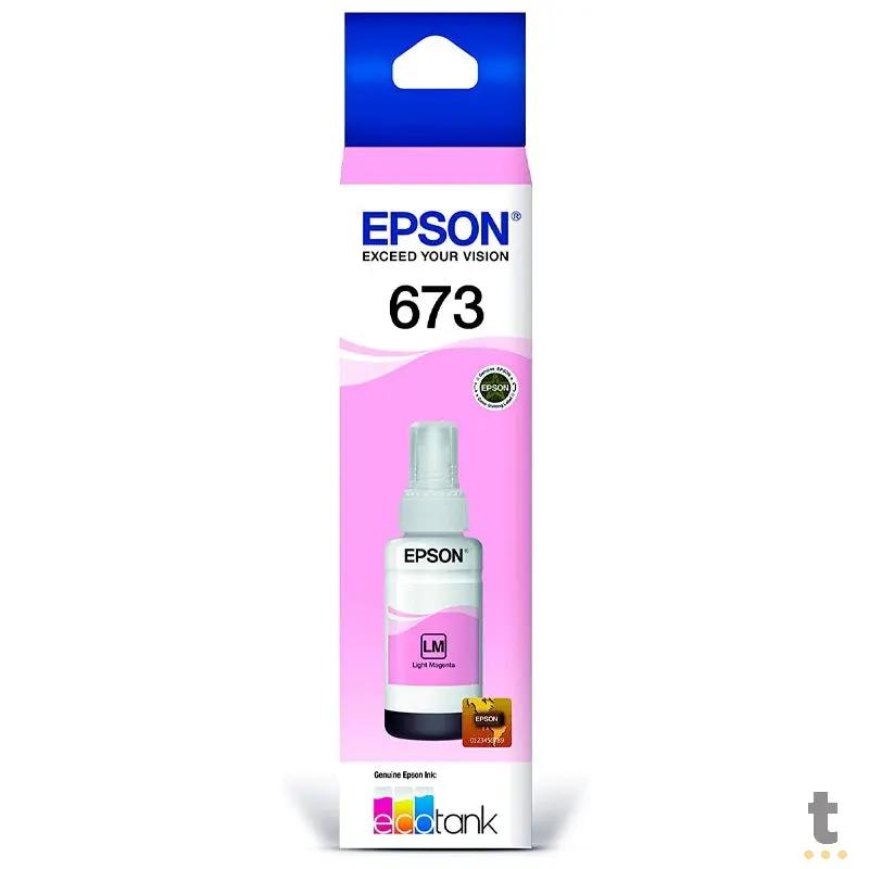 Refil De Tinta Epson T673620 - Magenta Claro Para L800 L805 L810 L1800 Truedata