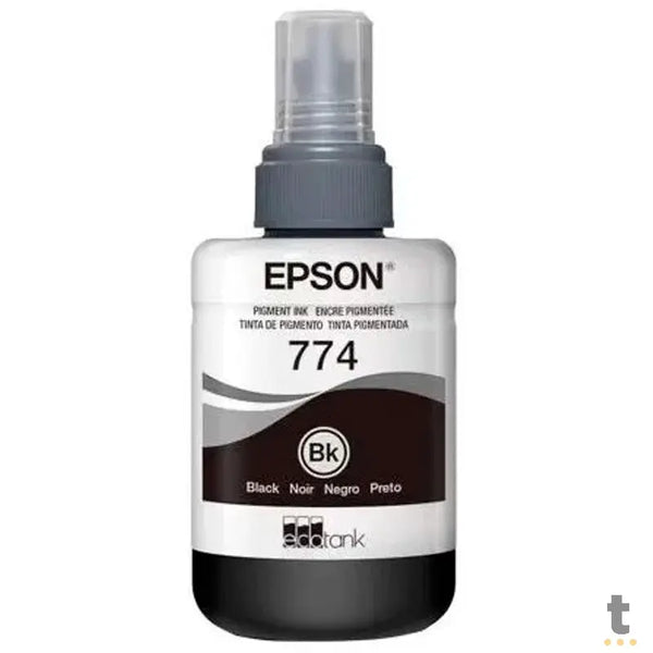 Refil De Tinta Epson T774120-Al 140ml Preto - P/ M105 M205 L656 L606
