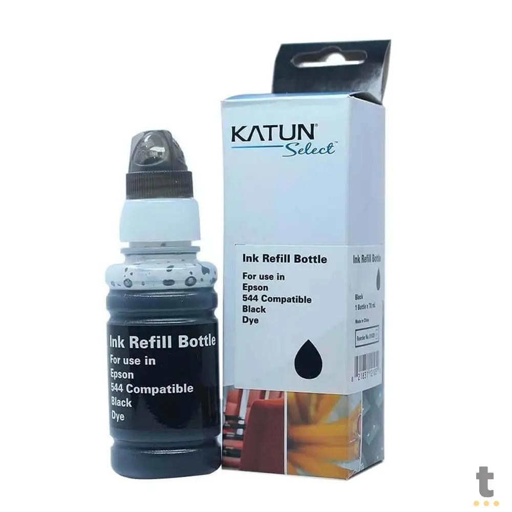 Refil De Tinta Katun P/ Impressoras Epson T544120 70ml - Preto - P/ L3110 L3210 L3150 L3250 L5190 L5290 L5590 Truedata